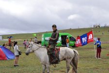 Nadaam in Ulaanbaatar, Shudlen (Rennen der 3-jährigen) in Khui Doloon Hudag Zu den Nomaden der Westmongolei, Mongolei, 09.07. - 30.07.2016