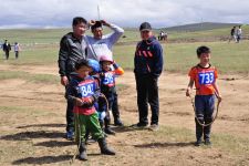 Nadaam in Ulaanbaatar, Shudlen (Rennen der 3-jährigen) in Khui Doloon Hudag Zu den Nomaden der Westmongolei, Mongolei, 09.07. - 30.07.2016