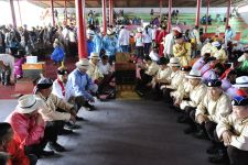 Nadaam in Ulaanbaatar (Knöchelchenschnipsen) Zu den Nomaden der Westmongolei, Mongolei, 09.07. - 30.07.2016