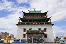 Gandan-Kloster in Ulaanbaatar Zu den Nomaden der Westmongolei, Mongolei, 09.07. - 30.07.2016