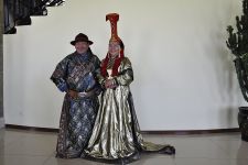 im Reiterstandbild des Dschingis Khan Zu den Nomaden der Westmongolei, Mongolei, 09.07. - 30.07.2016