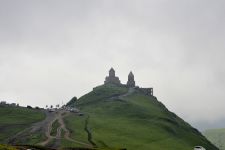 Zminda-Sameba Kirche, Stepanzminda (Kasbegi) Georgien, 06.07 - 20.07.2017