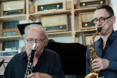 Heiner Reinhardt, Frank Gratkowski Johannes Bauer fehlt – Memorial Werkstatt Orchester / Industriesalon Schöneweide