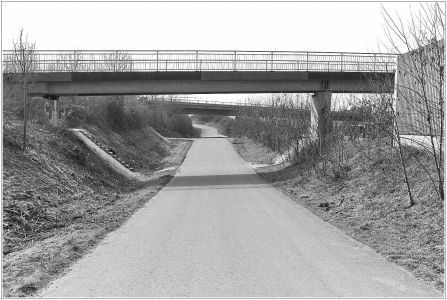 Brücke über die Sudetenstraße